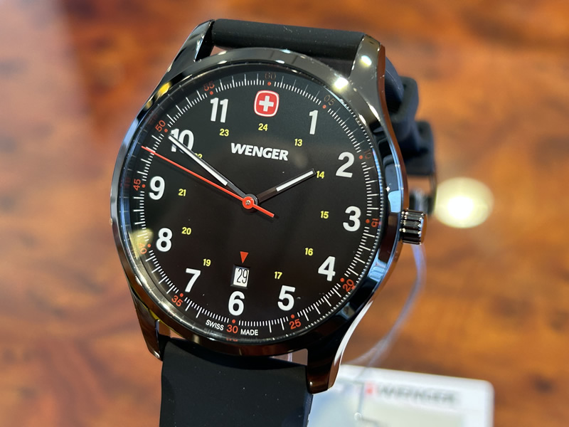 あすつく】 ウェンガー WENGER 腕時計 CITY SPORT シティスポーツ 42mm