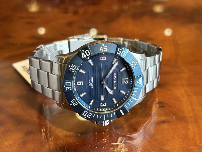 あすつく】 ウェンガー 腕時計 WENGER Seaforce シーフォース 43mm ネイビーブルー文字盤 01.0641.133 クォーツ  国内正規品 : 010641133 : 優美堂 - 通販 - Yahoo!ショッピング