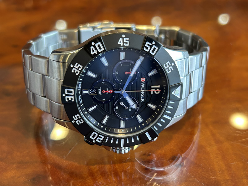 ◆Wenger◆ ウェンガー　 クロノグラフ　 腕時計 Amazon | WENGER(ウェンガー) VINTAGE CLASSIC CHRONO 腕時計