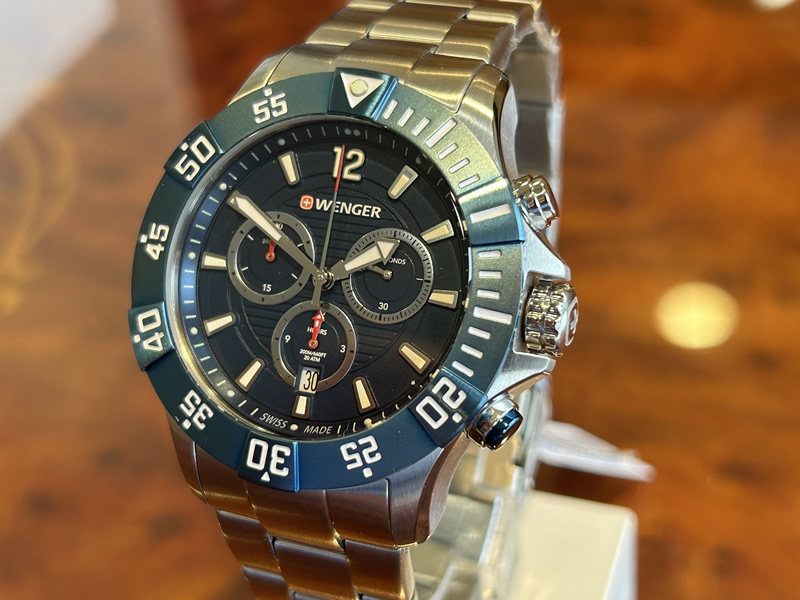 ウェンガー WENGER 腕時計 Seaforce Chrono シーフォース クロノグラフ