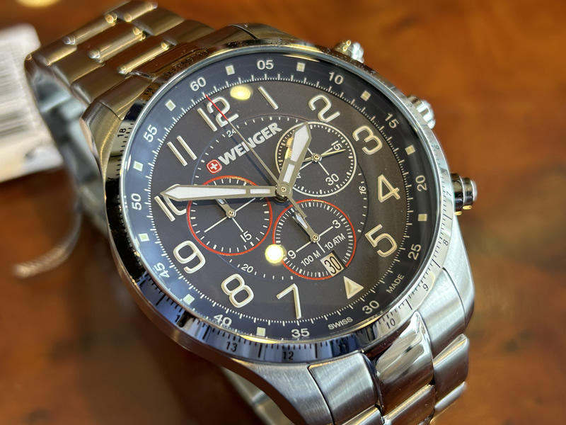 WENGER ウェンガー ATTITUDE CHRONO アティテュードクロノ Attitude（WENGER） ウェンガー 腕時計 WENGER Attitude