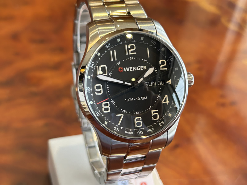 美品 WENGER ウェンガー クォーツ腕時計 A2980 中古・古着通販】WENGER (ウェンガー) 腕時計｜ブランド・古着