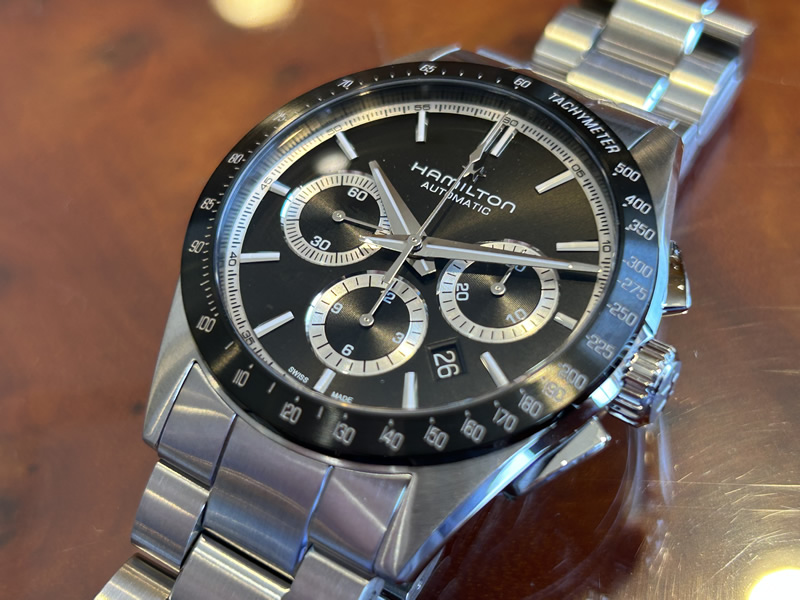 ハミルトン 腕時計 HAMILTON ジャズマスター パフォーマー クロノグラフ 自動巻き 42mm メタルブレス H36606130 送料無料｜yuubido-oyabu｜14