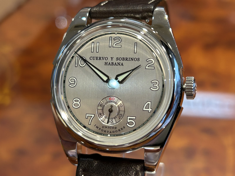 クエルボイソブリノス 腕時計 Cuervo y Sobrinos 世界限定 82ピース LONSDALE ロンズデール Claro Ref.3160-1CL 希少限定モデル 正規商品｜yuubido-oyabu｜02