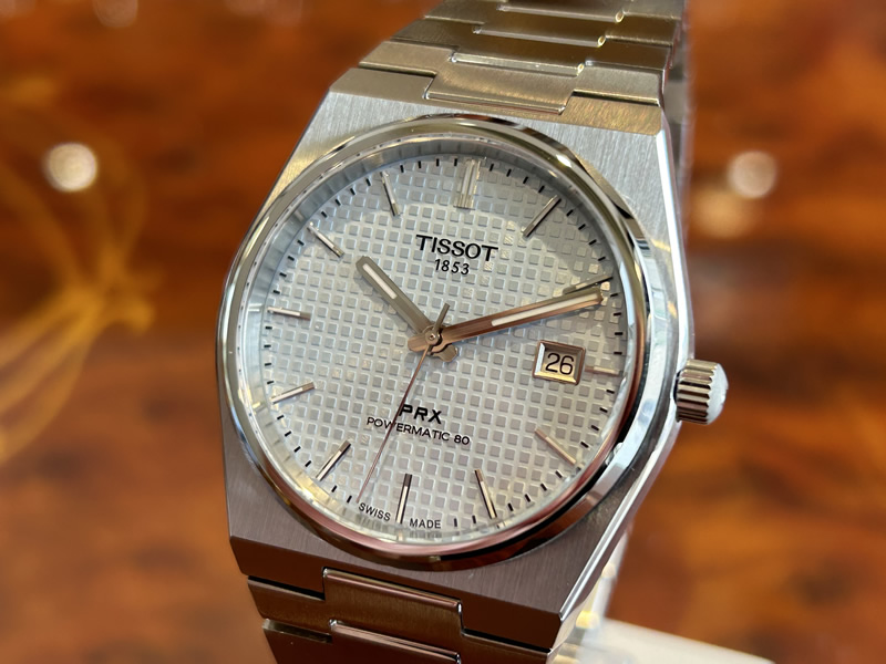 ティソ 腕時計 TISSOT PRX ピーアールエックス パワーマティック80