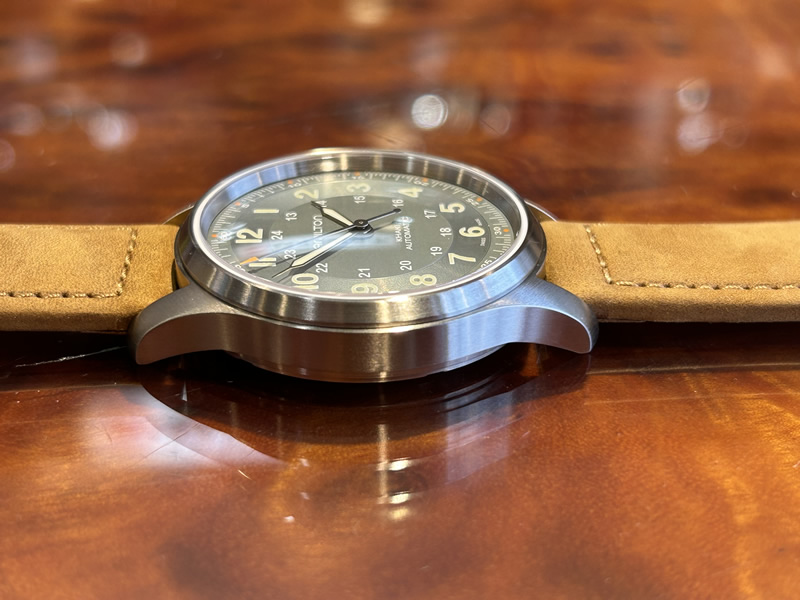 ハミルトン 腕時計 HAMILTON カーキ フィールド 自動巻き 42mm レザーベルト H70545560 送料無料｜yuubido-oyabu｜11