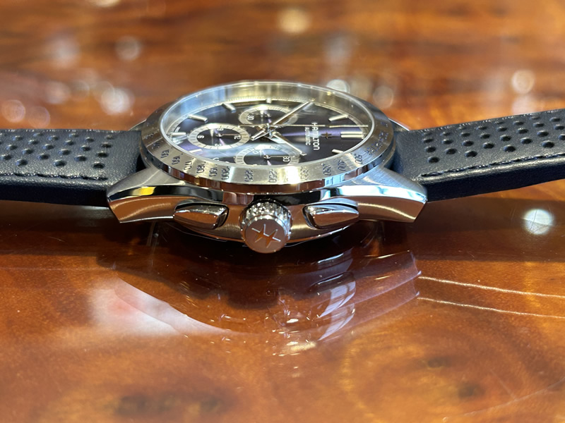腕時計 ハミルトン HAMILTON ジャズマスター パフォーマー クロノグラフ 自動巻き 42mm レザーベルト H36616640 送料無料