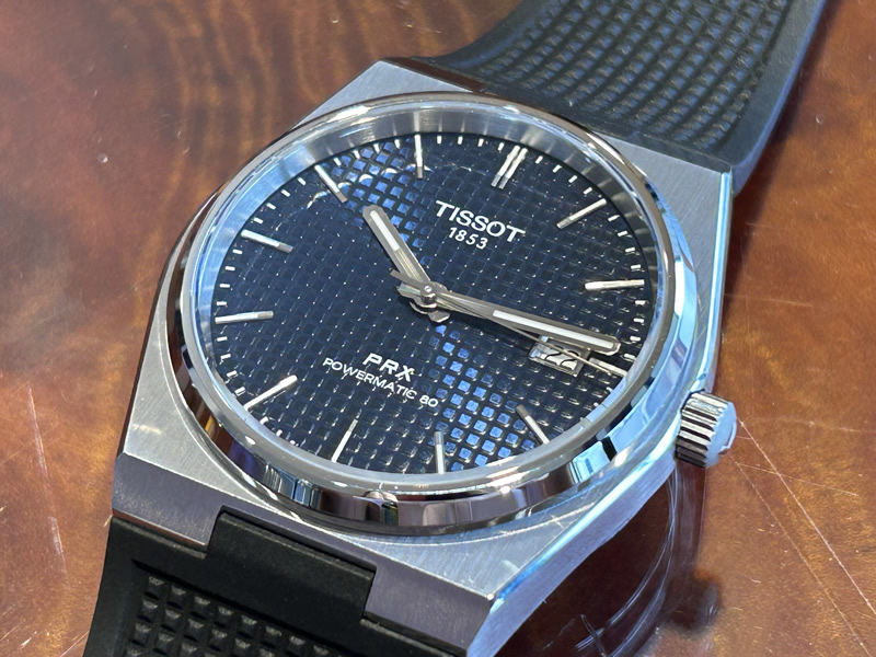 ティソ 腕時計 TISSOT PRX ピーアールエックス ラグジュアリー スポーツ パワーマティック80 ブルー文字盤 ラバーストラップ仕様  T1374071704100 : t1374071704100 : 優美堂 - 通販 - Yahoo!ショッピング