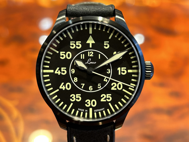 ラコ 腕時計 Laco PILOT Bielefeld39 パイロット ビーレフェルト39 自動巻き 861992 正規販売店商品｜yuubido-oyabu