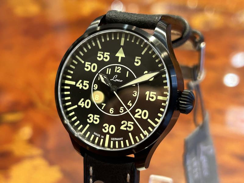 ラコ 腕時計 Laco PILOT Bielefeld39 パイロット ビーレフェルト39 自動巻き 861992 正規販売店商品｜yuubido-oyabu｜02