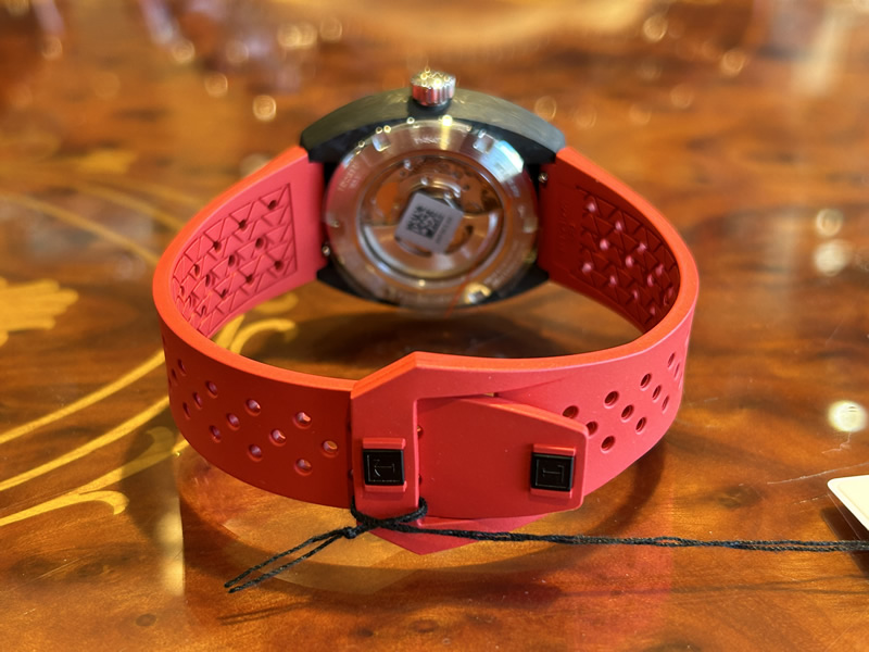ティソ 腕時計 TISSOT シデラル マーブル調 フォージドカーボンケース T145.407.97.057.02の画像
