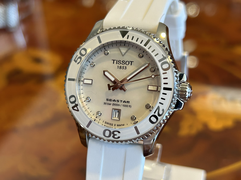 TISSOT ティソ 男女兼用 クォーツ 腕時計 シースター 1000 36MM マザー