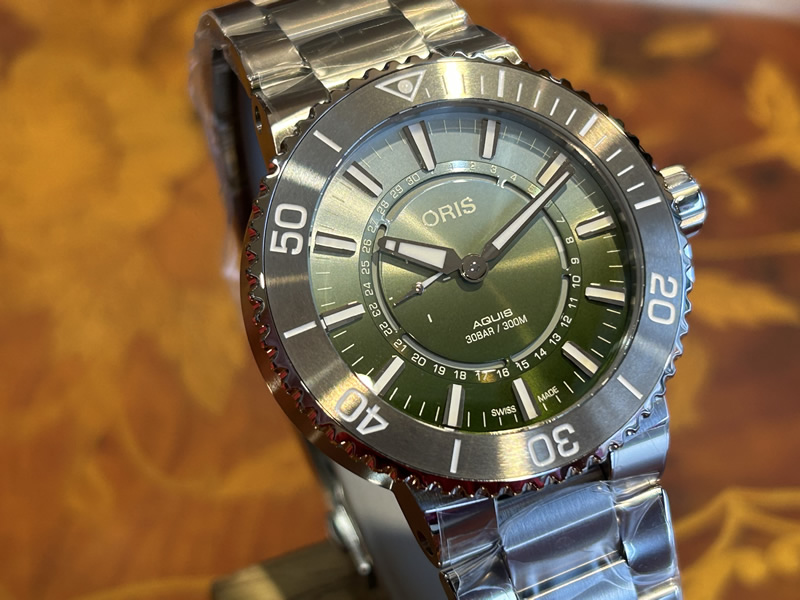 AQUIS オリス 腕時計 ORIS 世界限定2,009本 ダットワット リミテッド