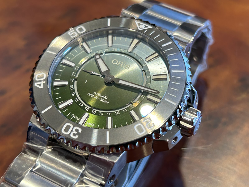 AQUIS オリス 腕時計 ORIS 世界限定2,009本 ダットワット リミテッド