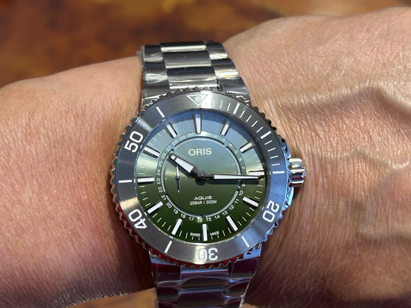 AQUIS オリス 腕時計 ORIS 世界限定2,009本 ダットワット リミテッド