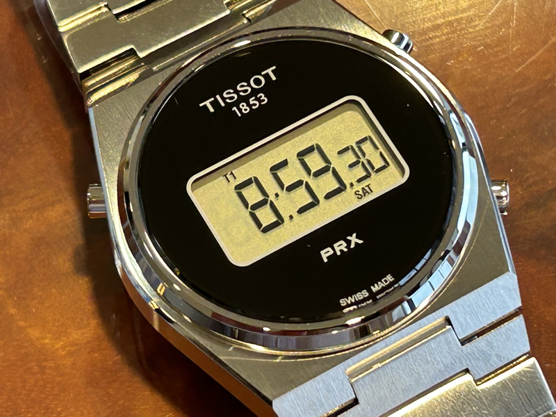 TISSOT ティソ 腕時計 PRX ピーアールエックス DIGITAL ブラック
