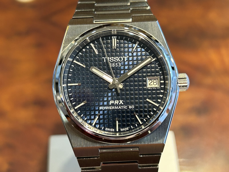 あすつく ティソ 腕時計 TISSOT PRX 35mm ピーアールエックス パワー