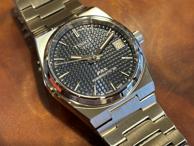 ティソ 腕時計 TISSOT PRX 35mm ピーアールエックス パワーマティック80 ネイビー ブルー文字盤 T137.207.11.041.00 PRX オートマチック｜yuubido-oyabu｜13