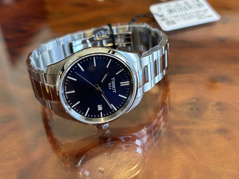 ティソ 腕時計 TISSOT クォーツ 腕時計 PR100 34mm  ブルー文字盤 ステンレススチール T150.210.11.041.00｜yuubido-oyabu｜08