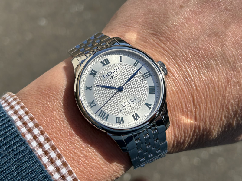 ティソ 腕時計 TISSOT LE LOCLE ティソ ル・ロックル 20周年記念モデル 39.3mm オートマチック (自動巻き)  パワーマティック80 T006.407.11.033.03