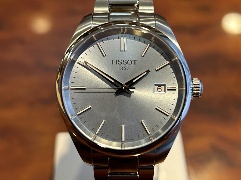 ティソ 腕時計 TISSOT PR100 34mm  アイスブルー文字盤 ステンレススチール T150.210.11.351.00｜yuubido-oyabu｜02