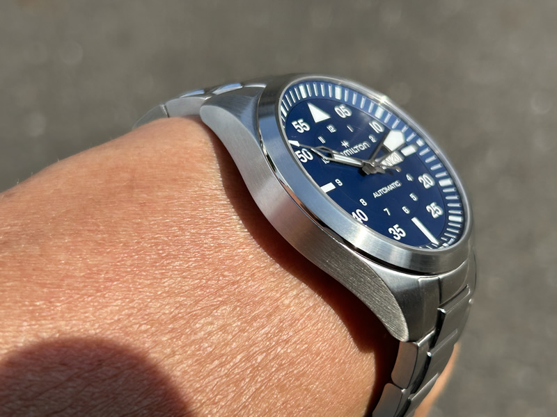 KHAKI AVIATION ハミルトン 腕時計 HAMILTON カーキ
