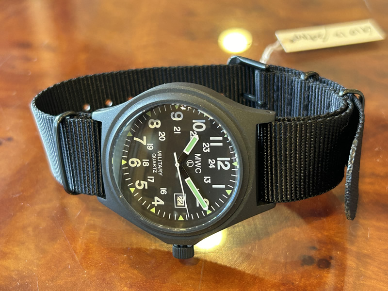MWC ミリタリー ウォッチ カンパニー 39mm Genuine G10 Watch 腕時計 