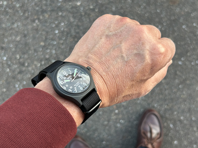 MWC ミリタリー ウォッチ カンパニー 39mm Genuine G10 Watch 腕時計
