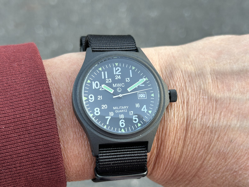 MWC ミリタリー ウォッチ カンパニー 39mm Genuine G10 Watch 腕時計