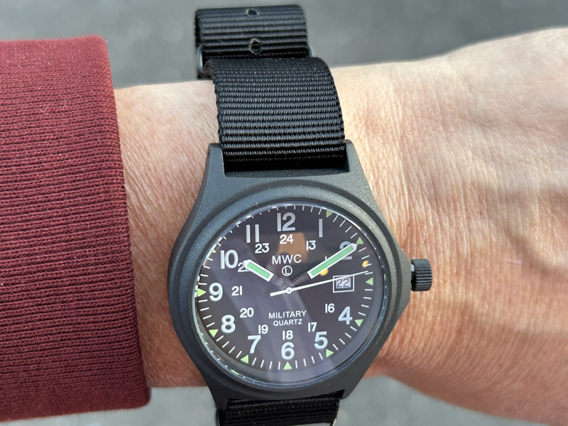MWC ミリタリー ウォッチ カンパニー 39mm Genuine G10 Watch 腕時計