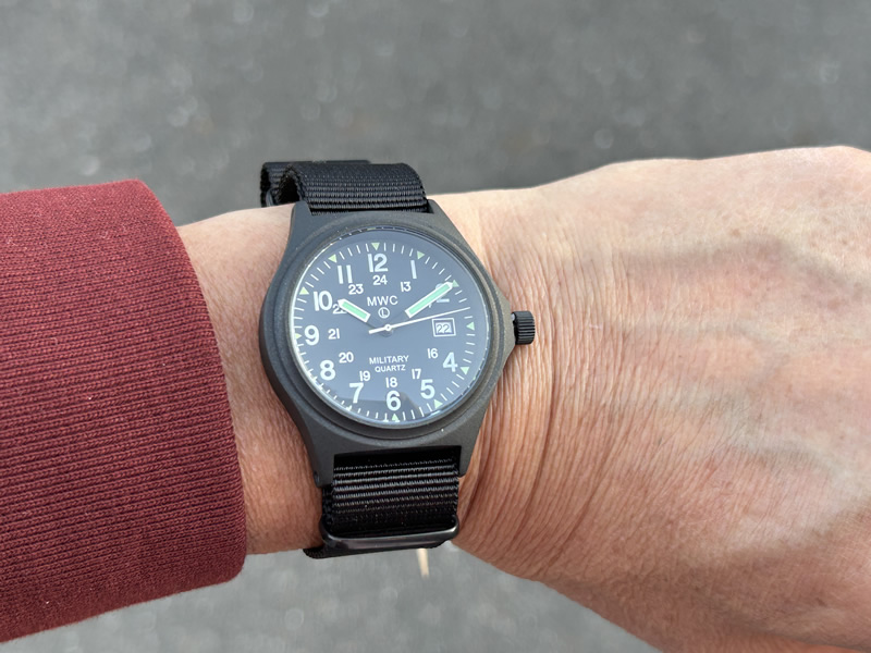 MWC ミリタリー ウォッチ カンパニー 39mm Genuine G10 Watch 腕時計