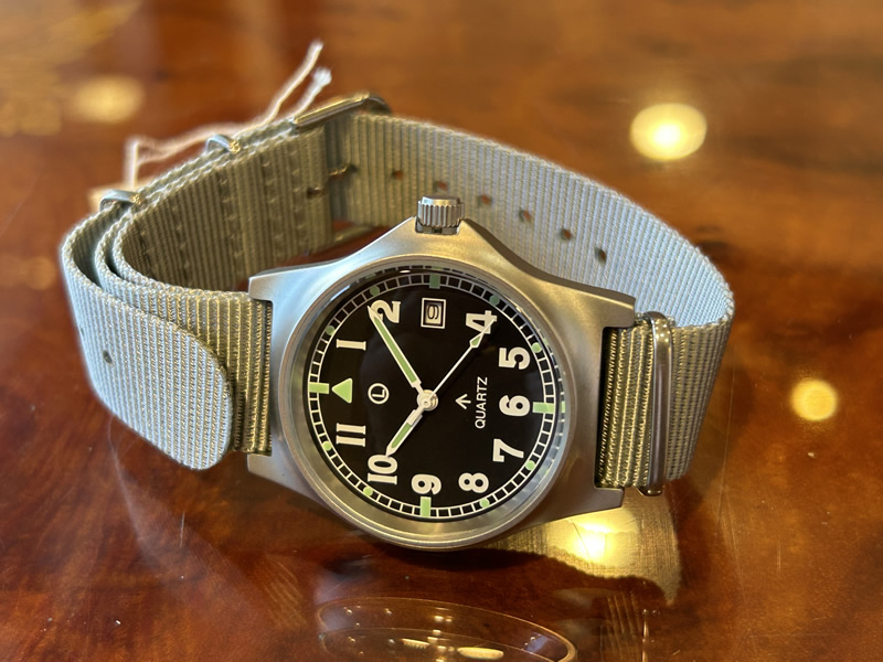 MWC ミリタリー ウォッチ カンパニー 37mm Genuine G10 Watch 腕時計