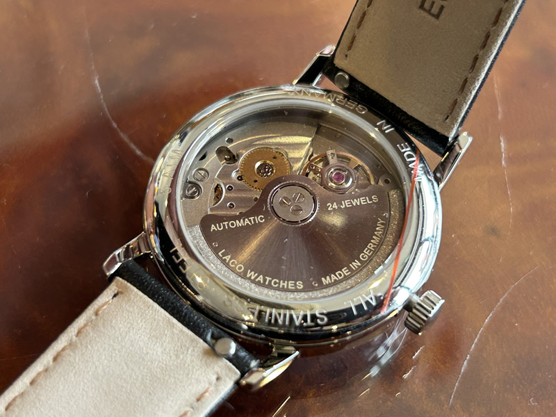 Laco ラコ 腕時計 VINTAGE 34 ヴィンテージ ホワイト アラビア