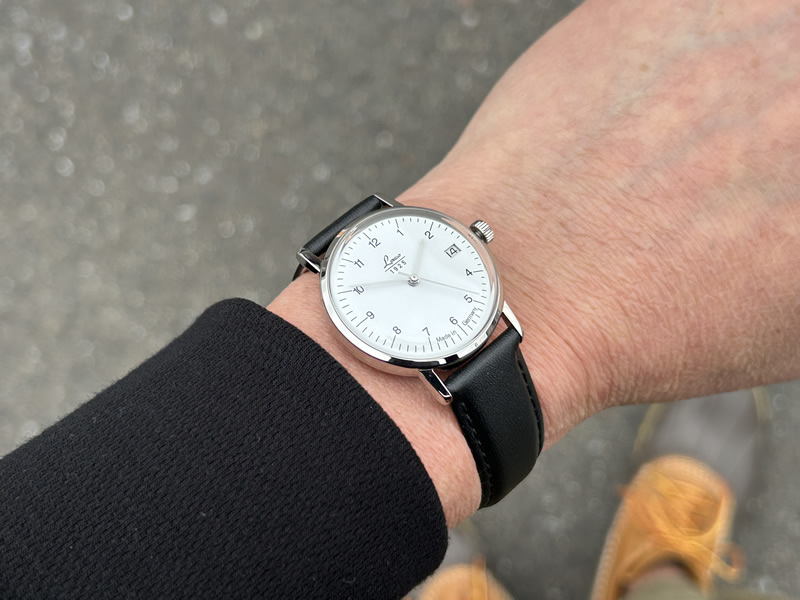 Laco ラコ 腕時計 VINTAGE 34 ヴィンテージ ホワイト アラビア
