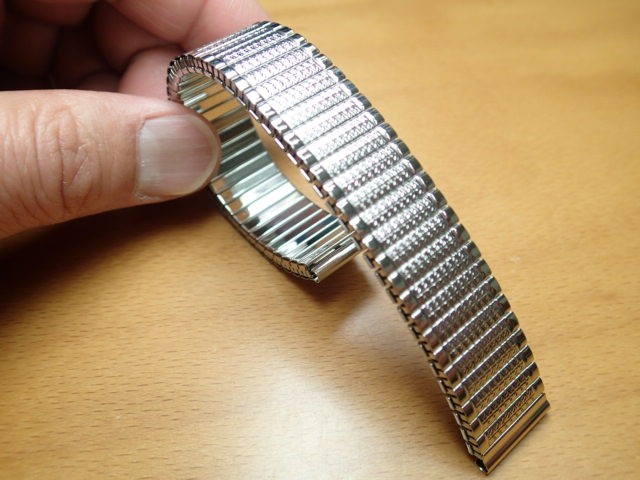 15mm 時計バンド(腕時計)ベルト15ミリ ステンレススチール