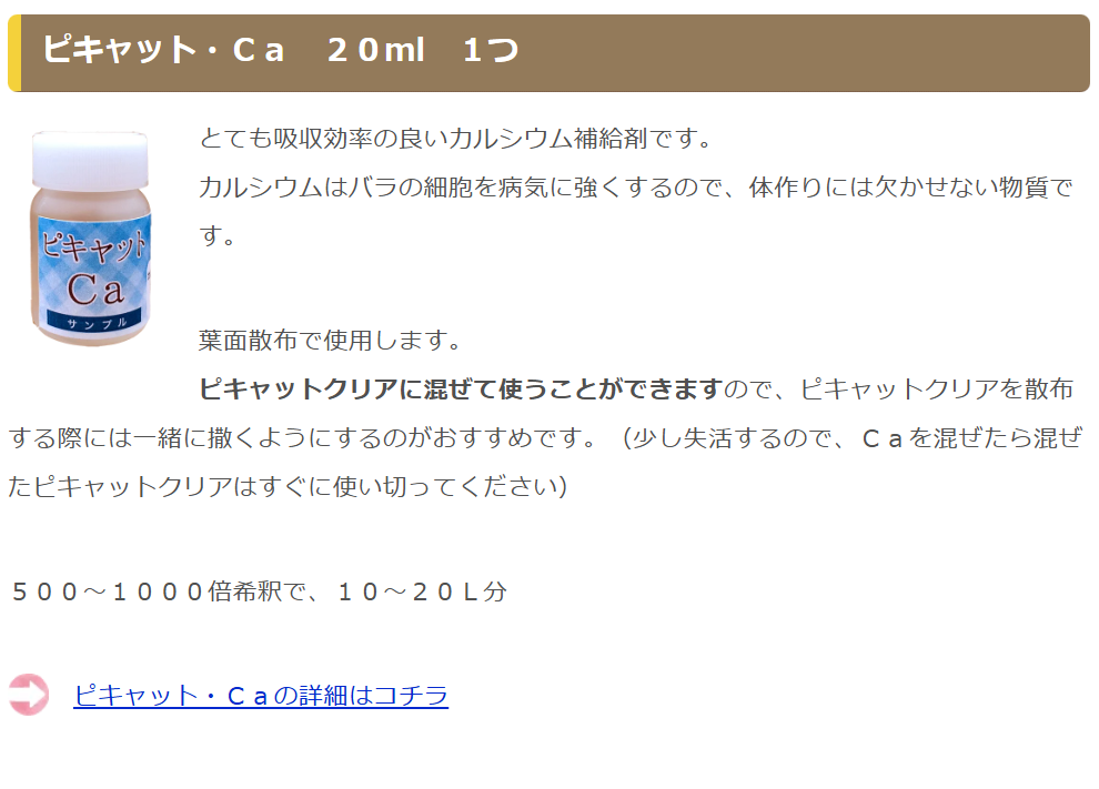 ピキャットＣａ