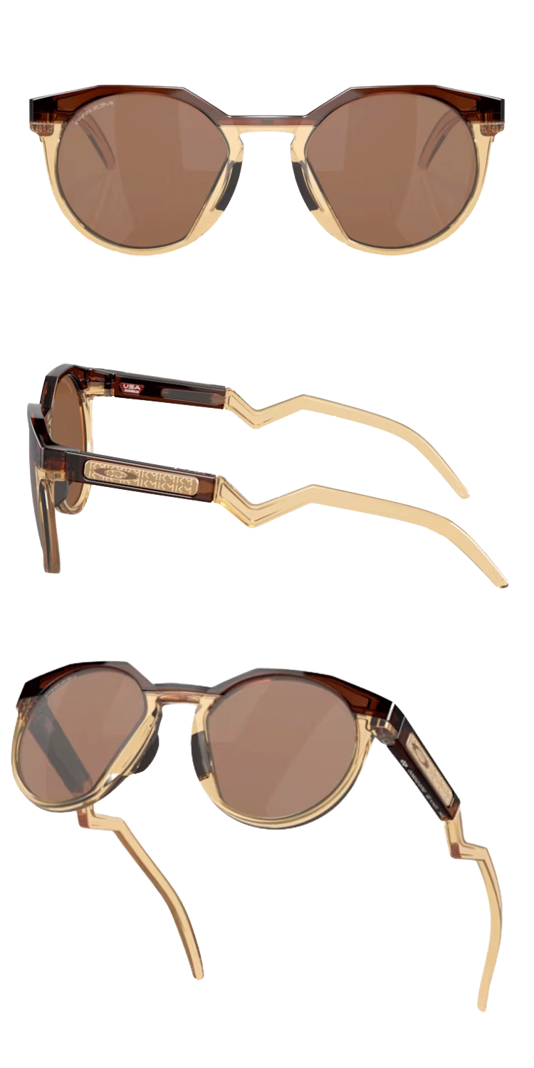 OAKLEY オークリー HSTN OO9242A-0752 超かっこいい ボストン サングラス エムバペ DARK AMBER / LIGHT CURRY × PRIZM TUNGSTEN Kylian Mbappé Signature Series HSTN Prizm Tungsten Lenses
