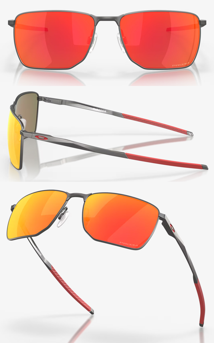★新品・正規輸入品！OAKLEY オークリー OO4142-1258 EJECTOR エジェクター MOTO GP COLLECTION モトGOコレクション サテンブラック★ Oakley OO4142 Ejector M (58 - 16) with Black lenses and