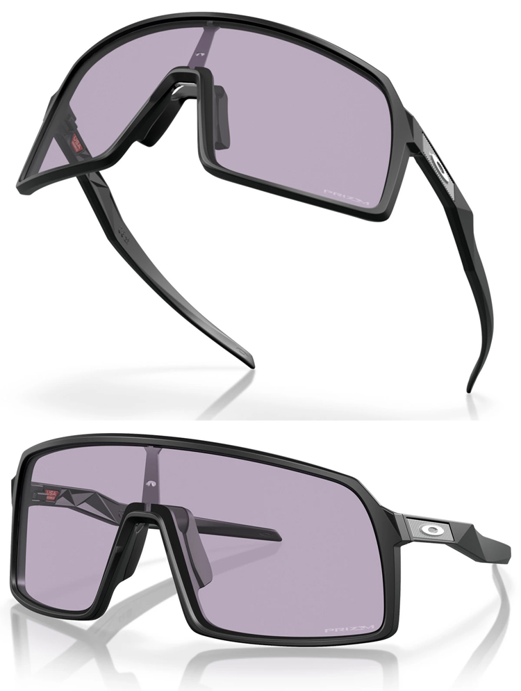 USA製　オークリー SUTRO スートロ　サングラス　ブラック　PRIZM 888392489302_sutro-s_matte-