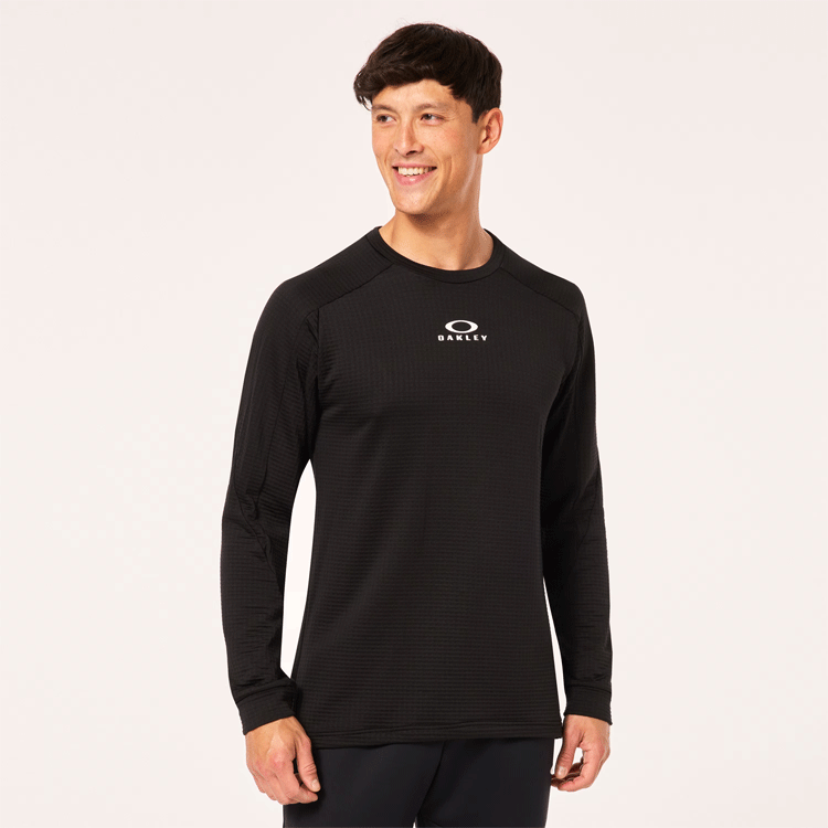 OAKLEY オークリー ウェア ENHANCE LS GRID CREW 3.7 FOA405782