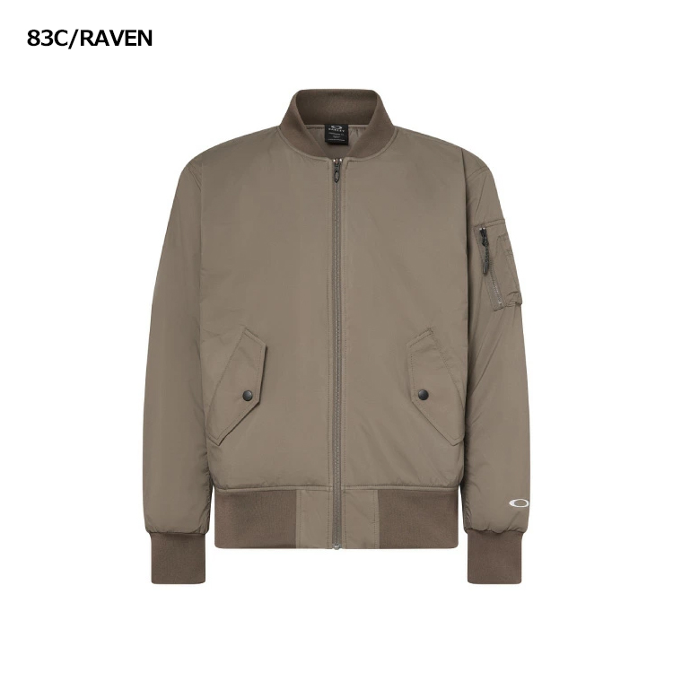 OAKLEY（オークリー）Enhance Mil Insulation ジャケット 3.7（FOA408213）スポーツ カジュアル ウェア MA-1 中綿 アウター メンズ 10210055-4.jpg