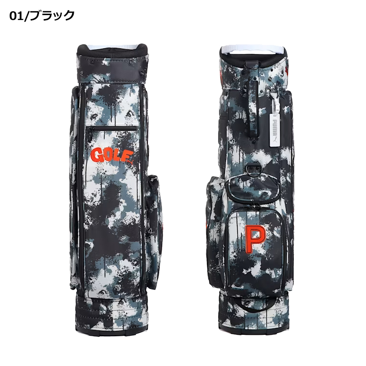 PUMA - レディースゴルフバック 新品 PUMA プーマ ゴルフ GOLF ベーシック キャディバッグ 090886