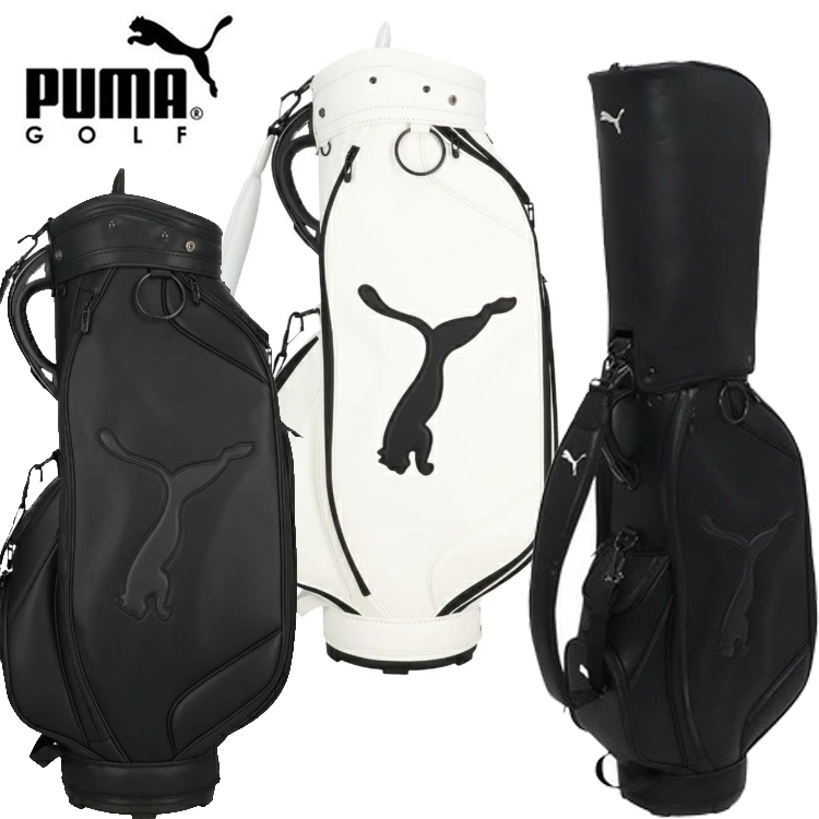 Ruu　レディースゴルフクラブとPUMAキャディバッグセット PUMA プーマ ゴルフ GOLF PU ツアーライク メタルキャット