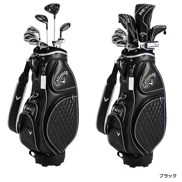 レディース キャロウェイ Callaway REVA パッケージセット ゴルフクラブ レバ クラブセット 9本セット キャディバッグ付