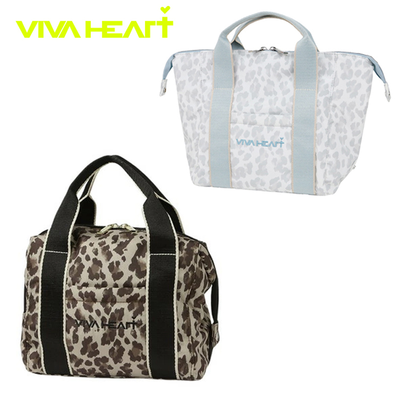 VIVA HEART - coco 未使用品 ビバハート VIVA HEART カートバッグ 40 ネイビー 紺 カートバッグ＆ニット帽2点セット 雪だるま柄 VIVA HEART - coco 未使用品 ビバハート VIVA HEART カート