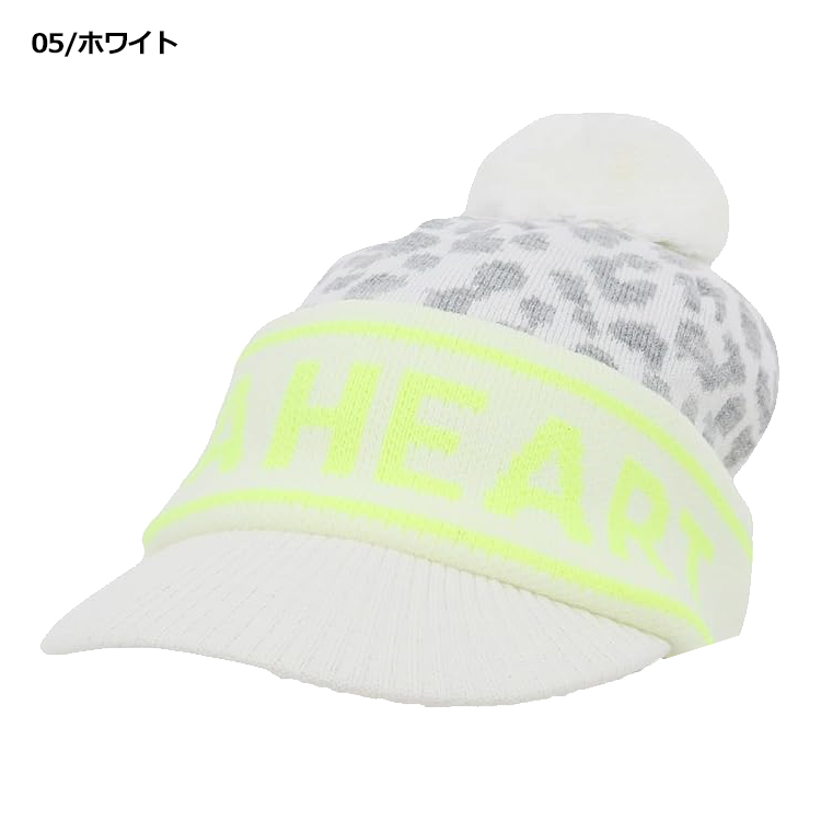 VIVA HEART ビバハート ニットキャップ つば付きニット帽 裏ボア