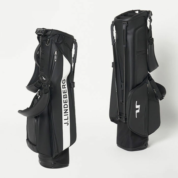 J.LINDEBERG VESSELコラボ ジェイリンドバーグ キャディバッグ J.LINDEBERG × VESSEL ゴルフ シーズンプリント スタンド式