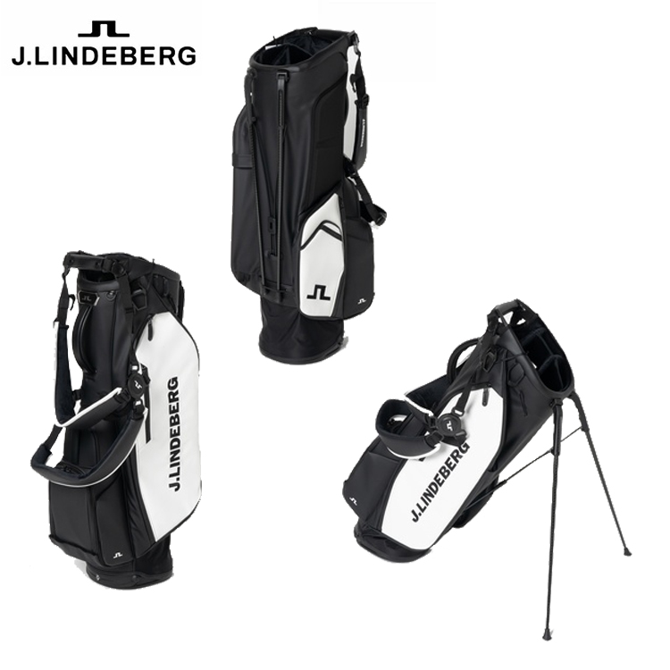 【お得】J.LINDEBERGキャディバッグ　ウッドカバーセット J.LINDEBERG（ジェイリンドバーグ） ゴルフ キャディバッグ 9.5型 073