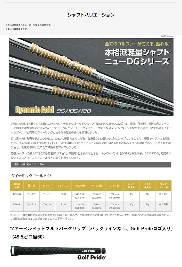SRIXON スリクソン ZXi5 アイアン セット 6本組 (#5-#9,PW) Dynamic