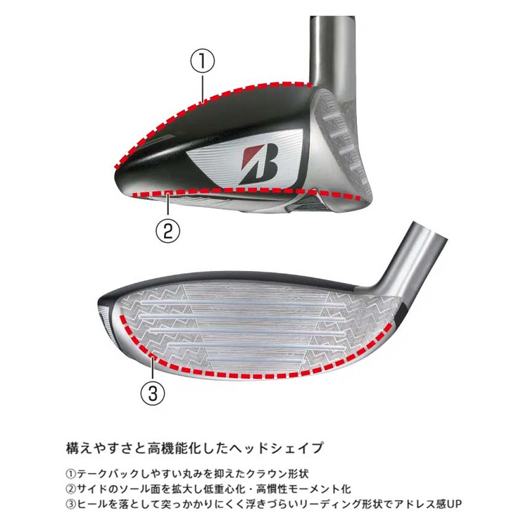 BRIDGESTONE GOLF ブリヂストン ゴルフ BX2 HT HY ユーティリティ